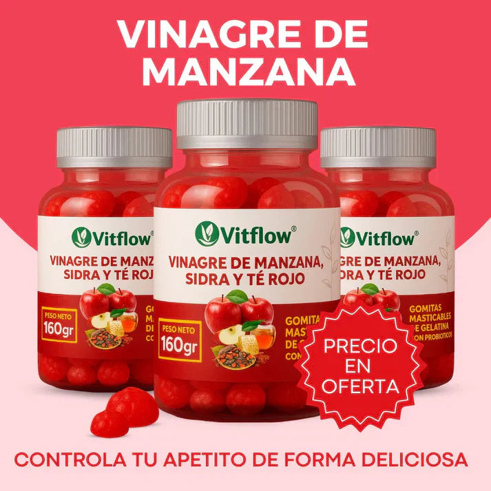 🔥 OFERTA COMBOS GOMITAS VINAGRE DE MANZANA + ENTREGA GRÁTIS + SOLO PAGAS AL RECIBIR