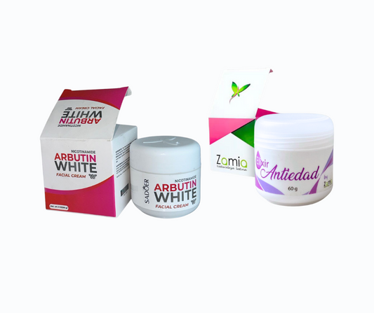 🔥 OFERTA EXCLUSIVA POR TIEMPO LIMITADO 🔥 ARBUTIN WHITE Crema Aclarante 🎁 + ELIXIR Anti-Edad GRATIS